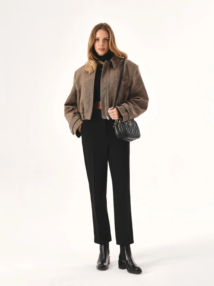 Kazar Black Boots With Rubber Inserts