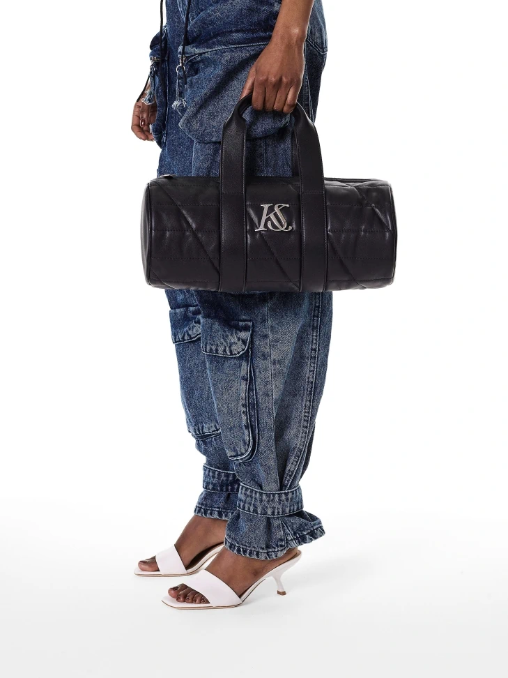 Kazar Black Bowling Bag