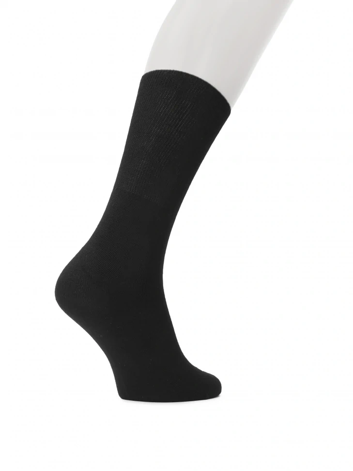 Kazar Black Cashmere Blend Socks