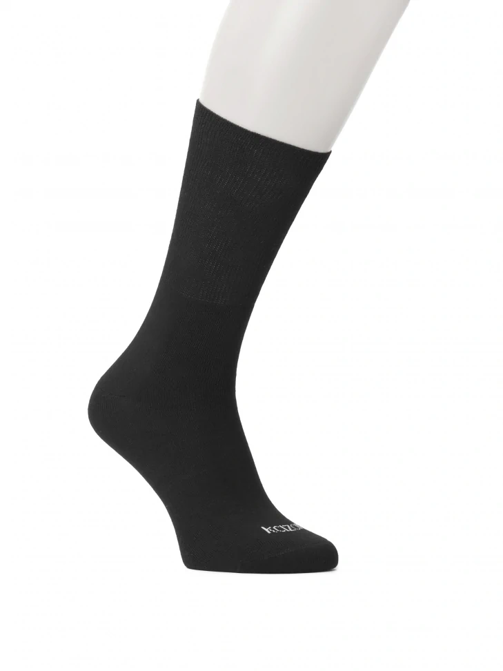 kazar Black cashmere blend socks