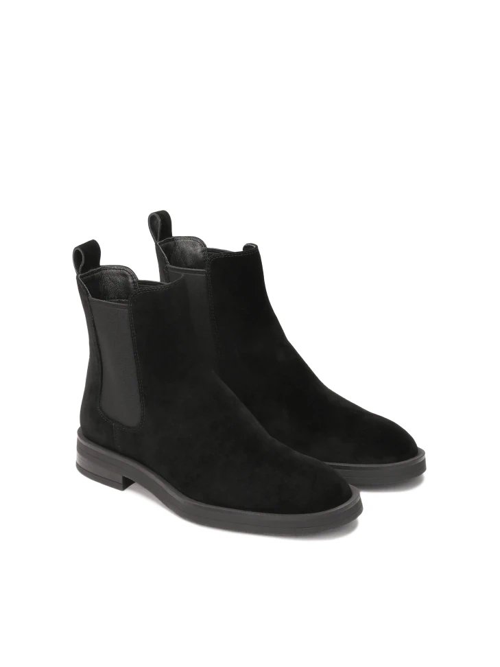 Kazar Black Chelsea Boots With Elastic Inserts