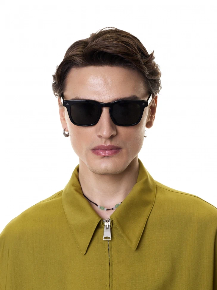 Kazar Black Classic Men's Polarized Glasses