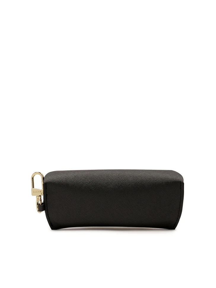 Kazar Black Clip-on Eyeglasses Case