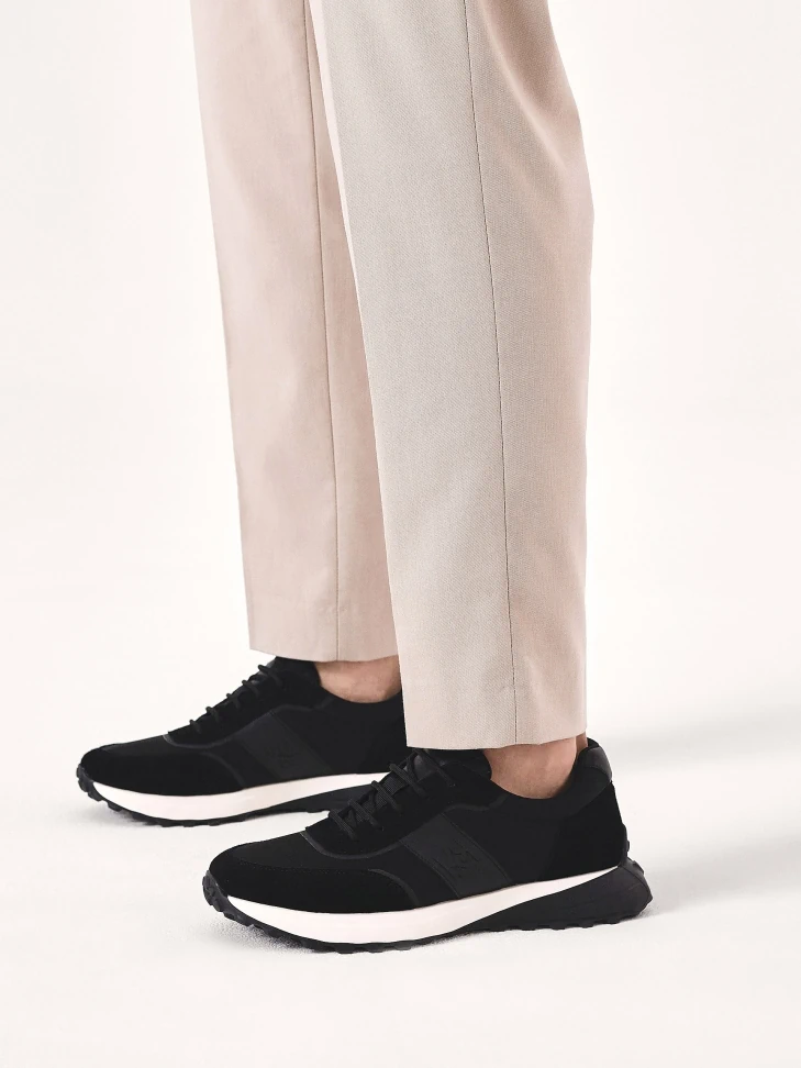 Kazar Black Combination Sneakers