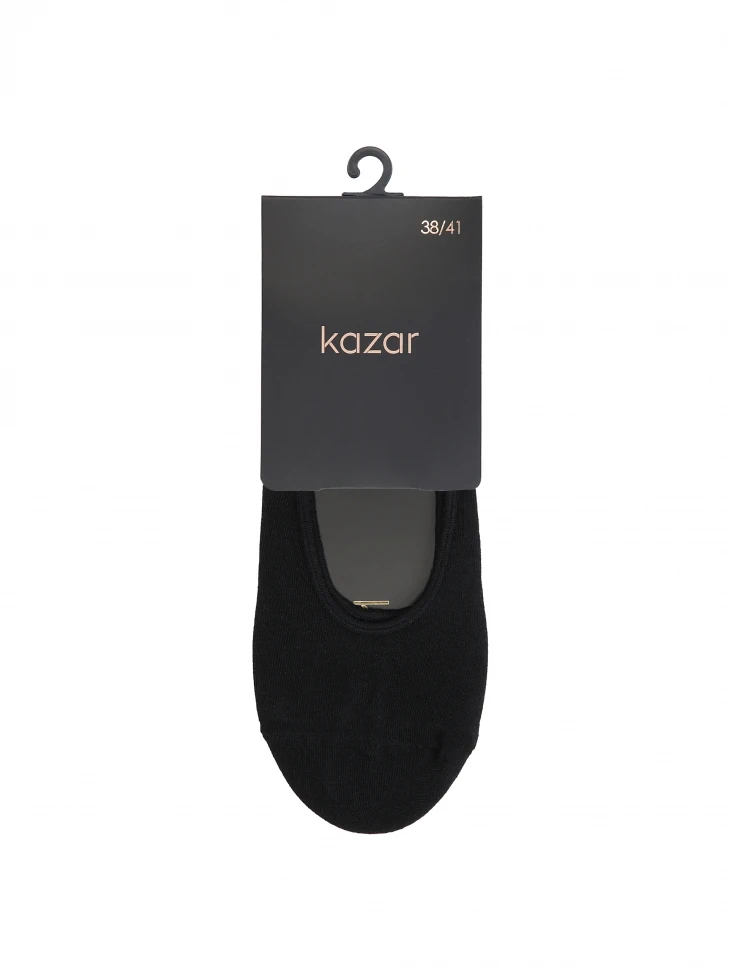 Kazar Black Cotton Women's Socks
