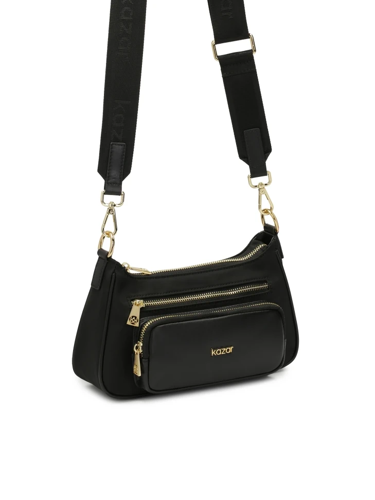 Kazar Black Crossbody Handbag