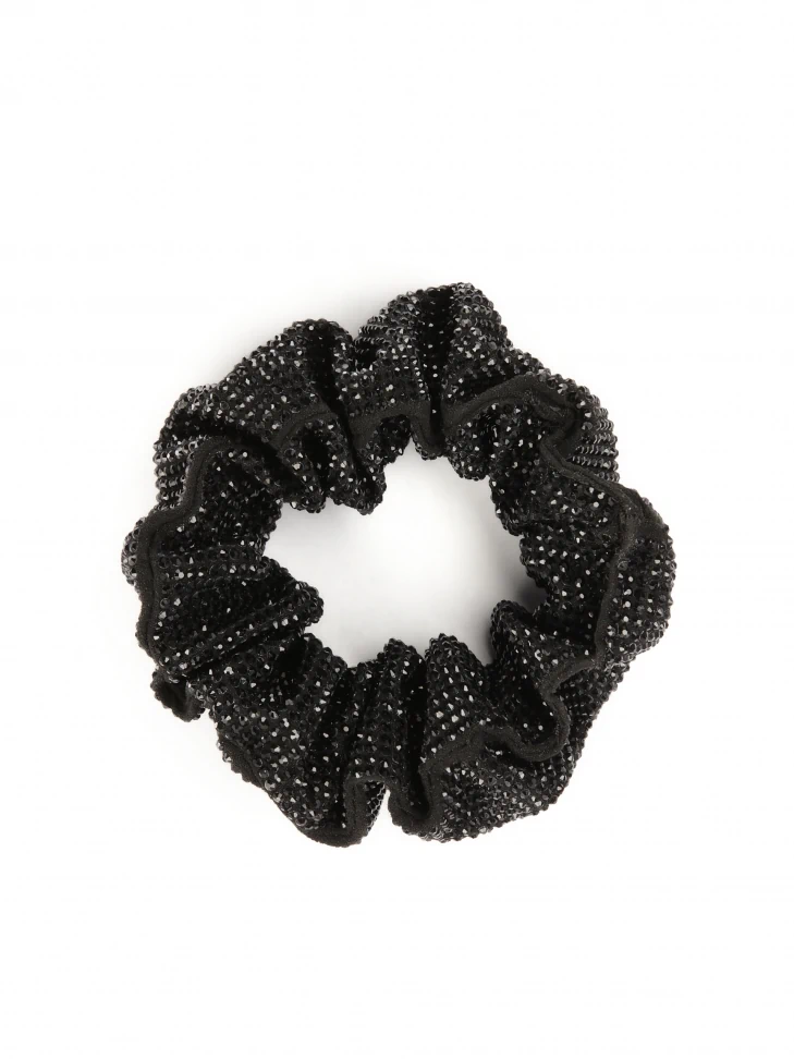 Kazar Black Decorated Hair Elastic