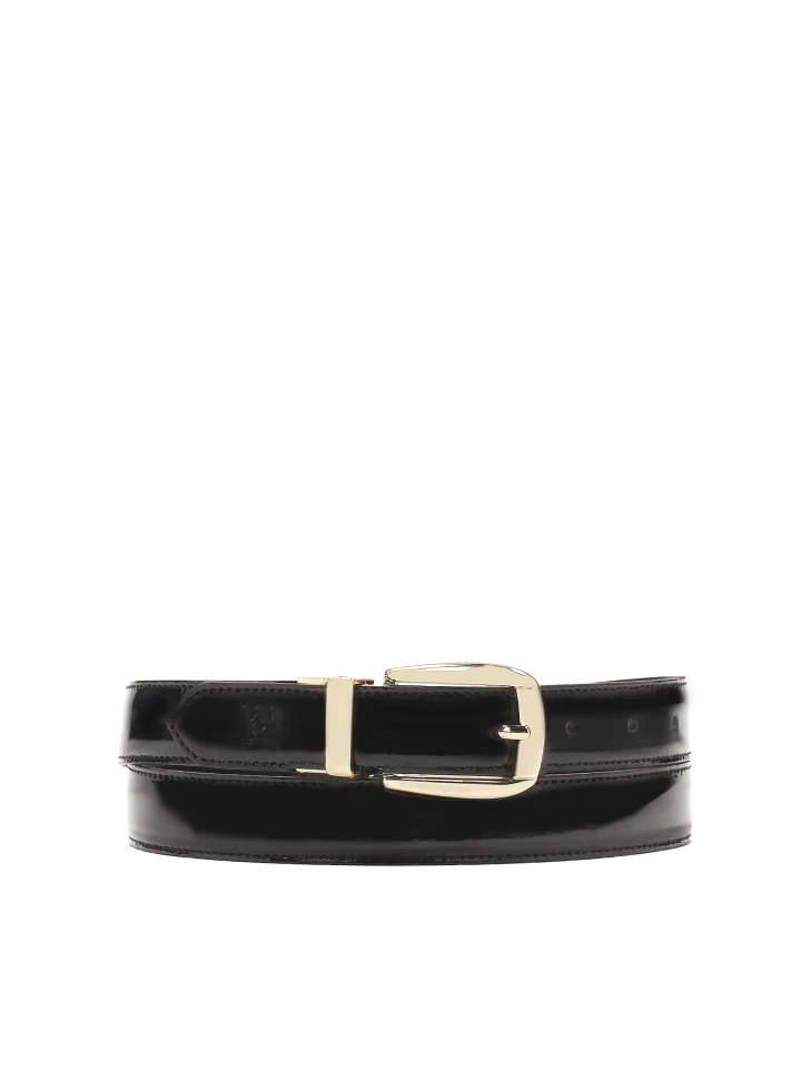 Kazar Black Double-sided Belt