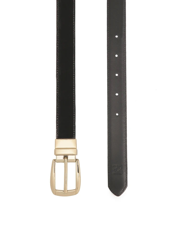Kazar Black Double-sided Belt