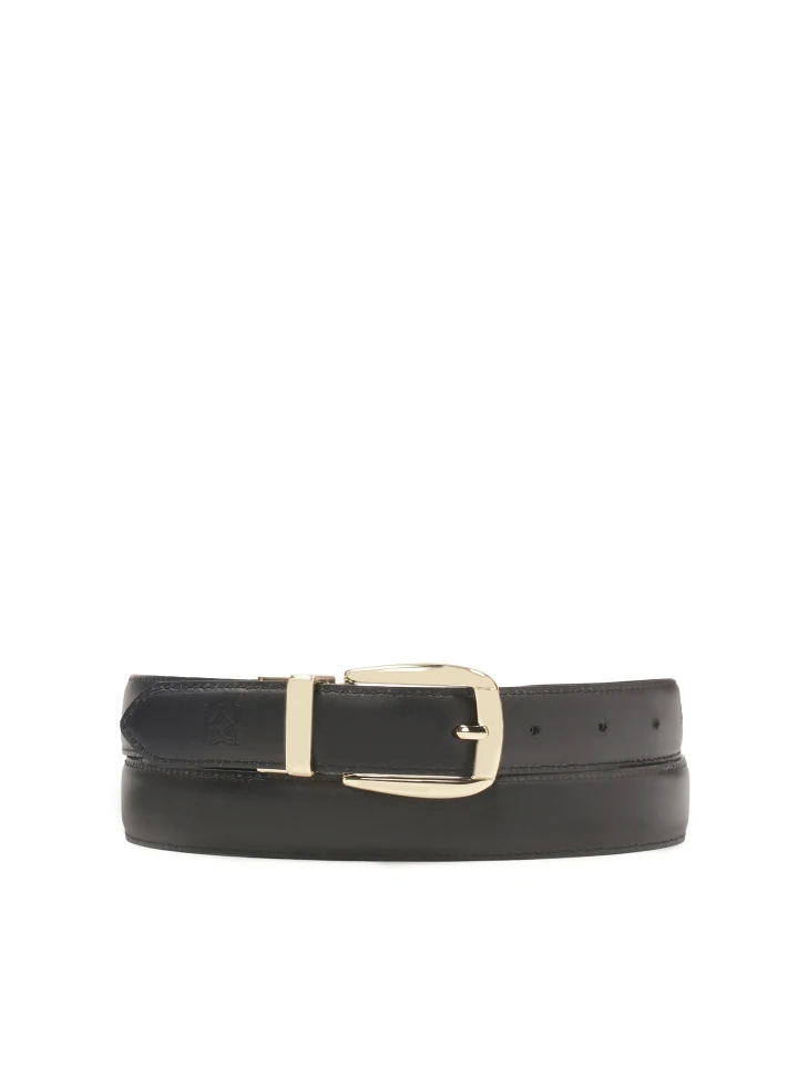 kazar Black double-sided belt