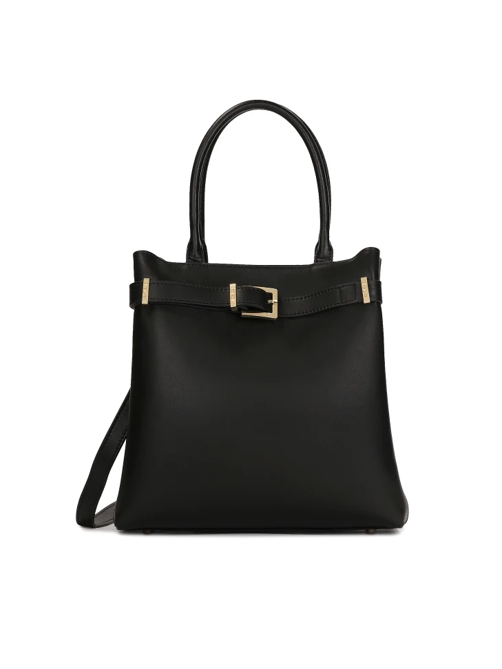 kazar Black elegant handbag with strap