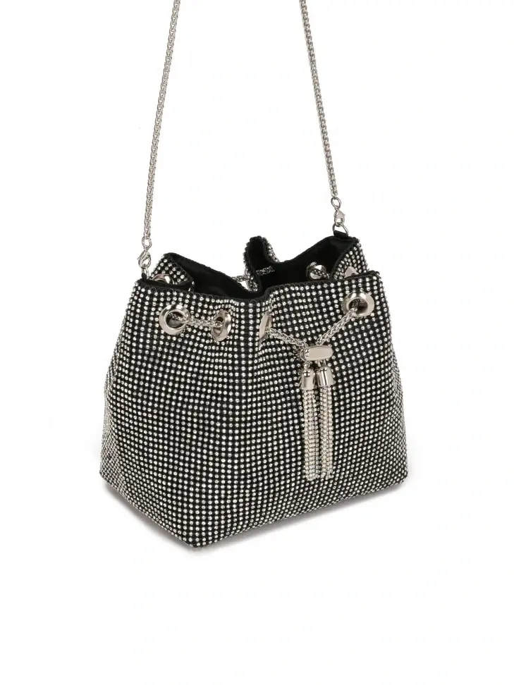 Kazar Black Evening Bag Type Bag