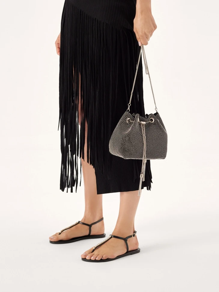 Kazar Black Evening Bag Type Bag