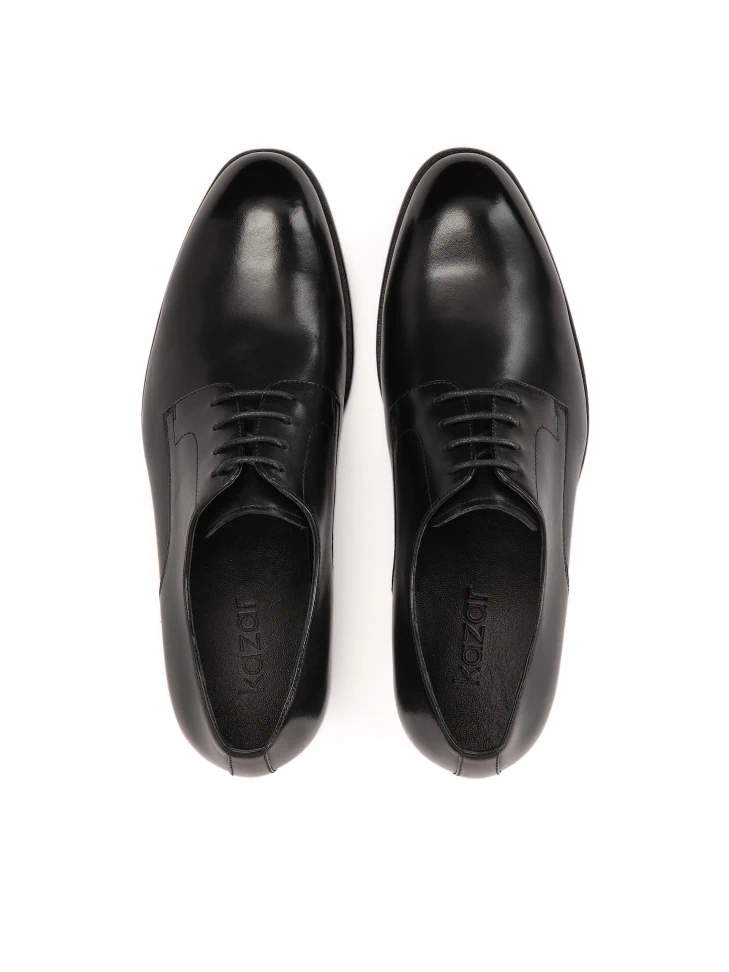 Kazar Black Formal Shoes