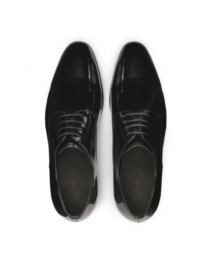 Kazar Black Formal Shoes