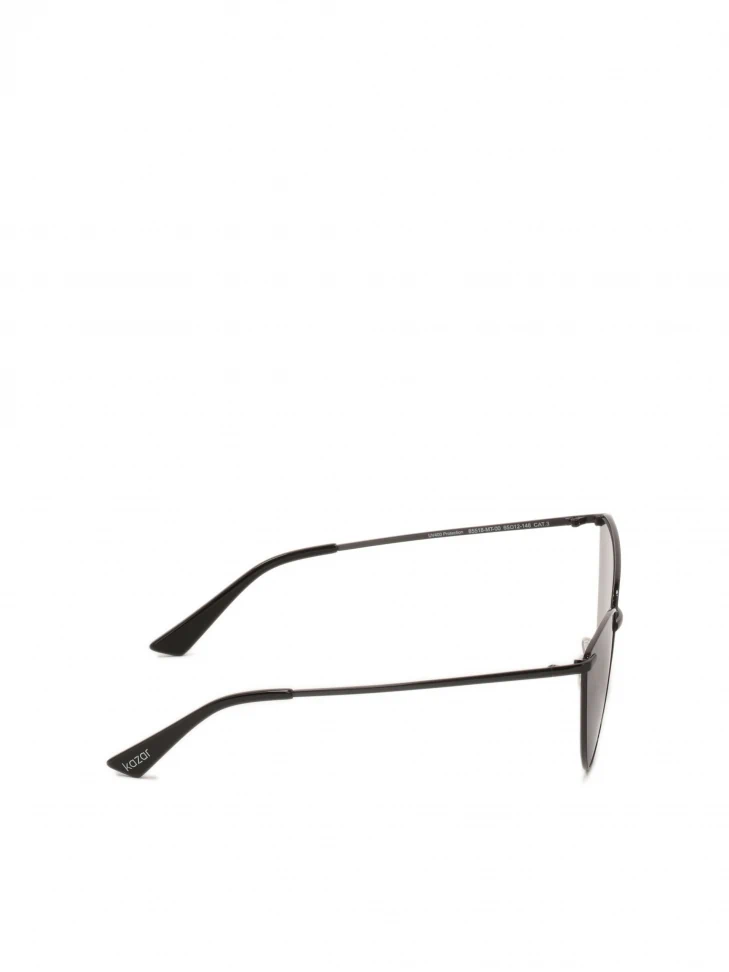 Kazar Black Glasses With Anti-reflective Coating
