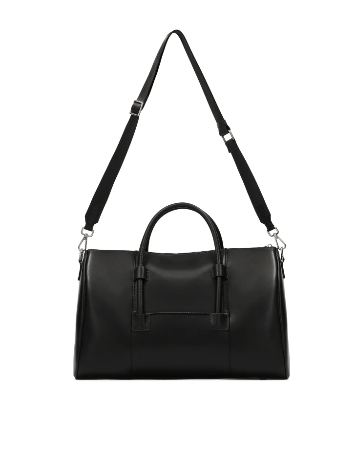 Kazar Black Hand And Shoulder Travel Bag