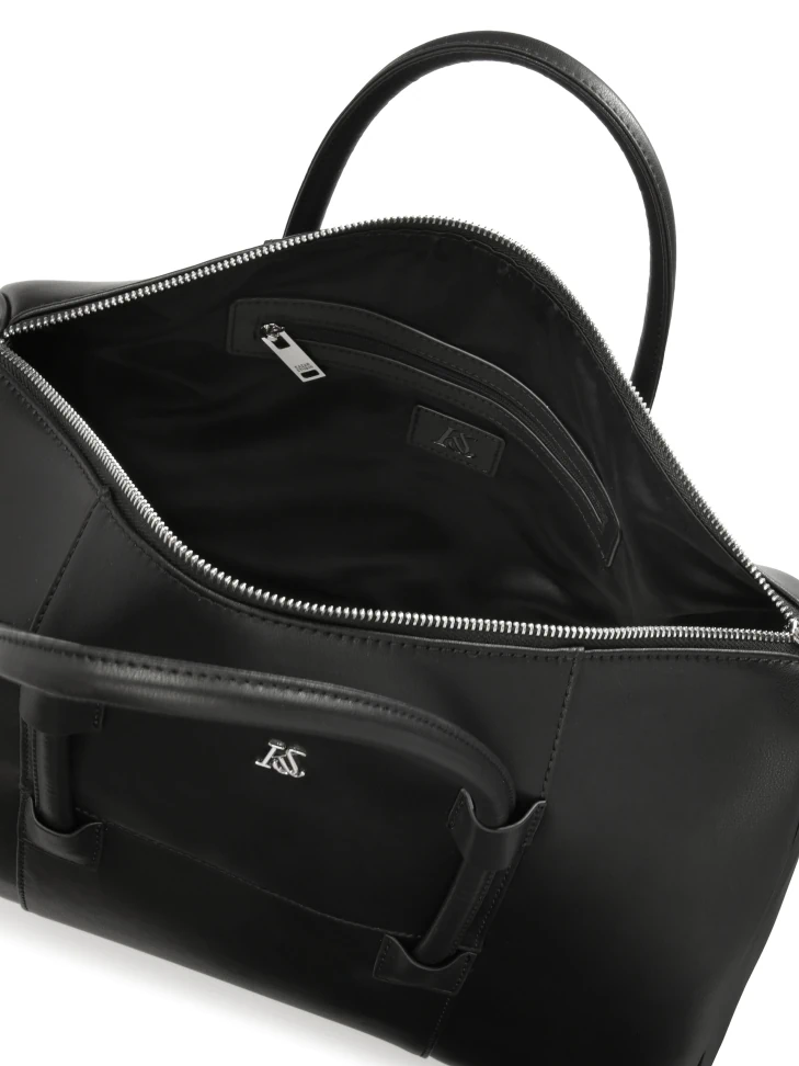 Kazar Black Hand And Shoulder Travel Bag