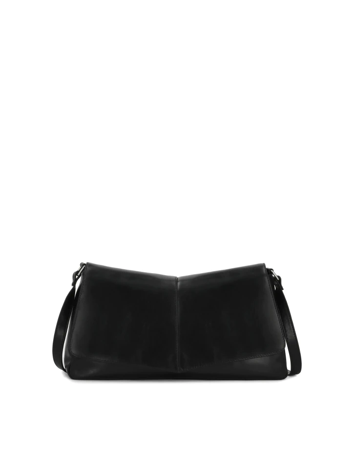 kazar Black handbag with strap