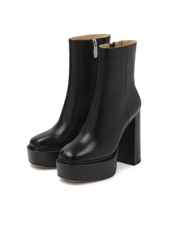Kazar Black Heeled And Platform Boots