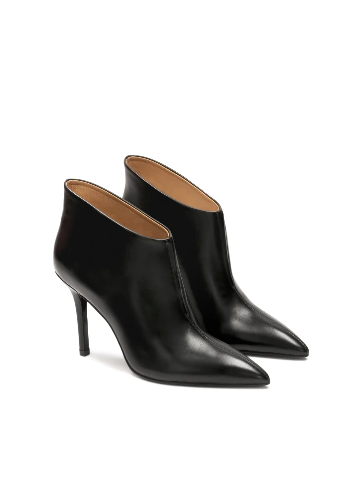 Kazar Black High Stiletto Boots