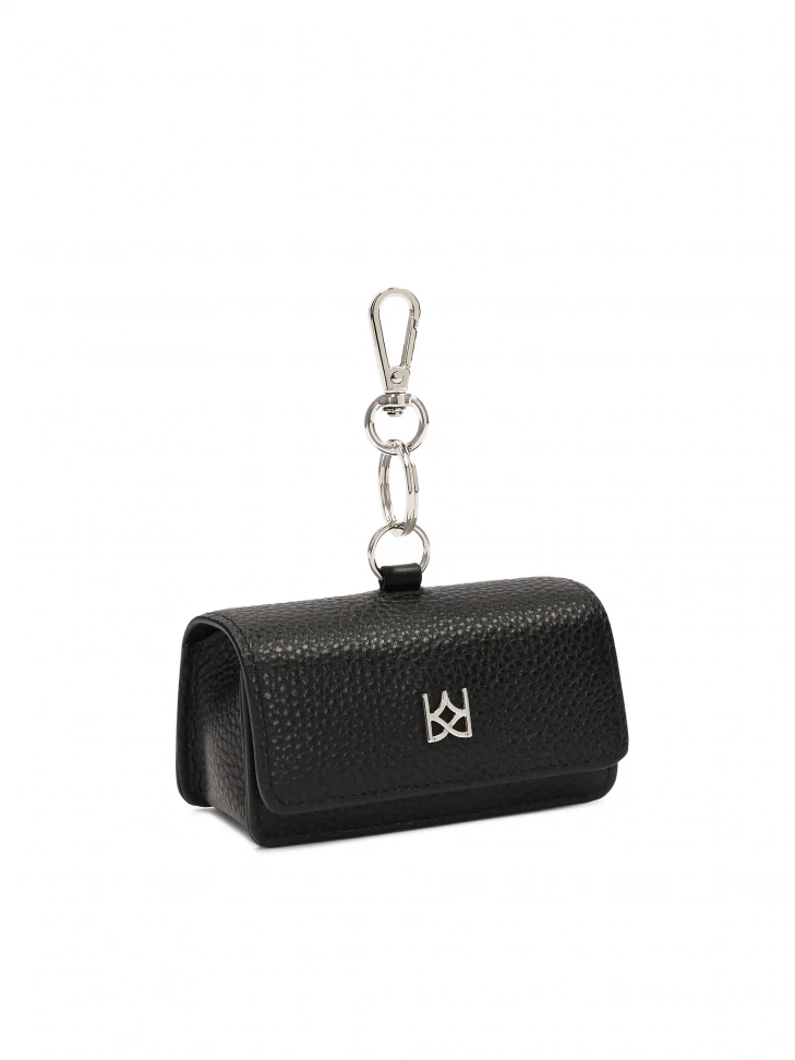Kazar Black Key Case Made Of Leather