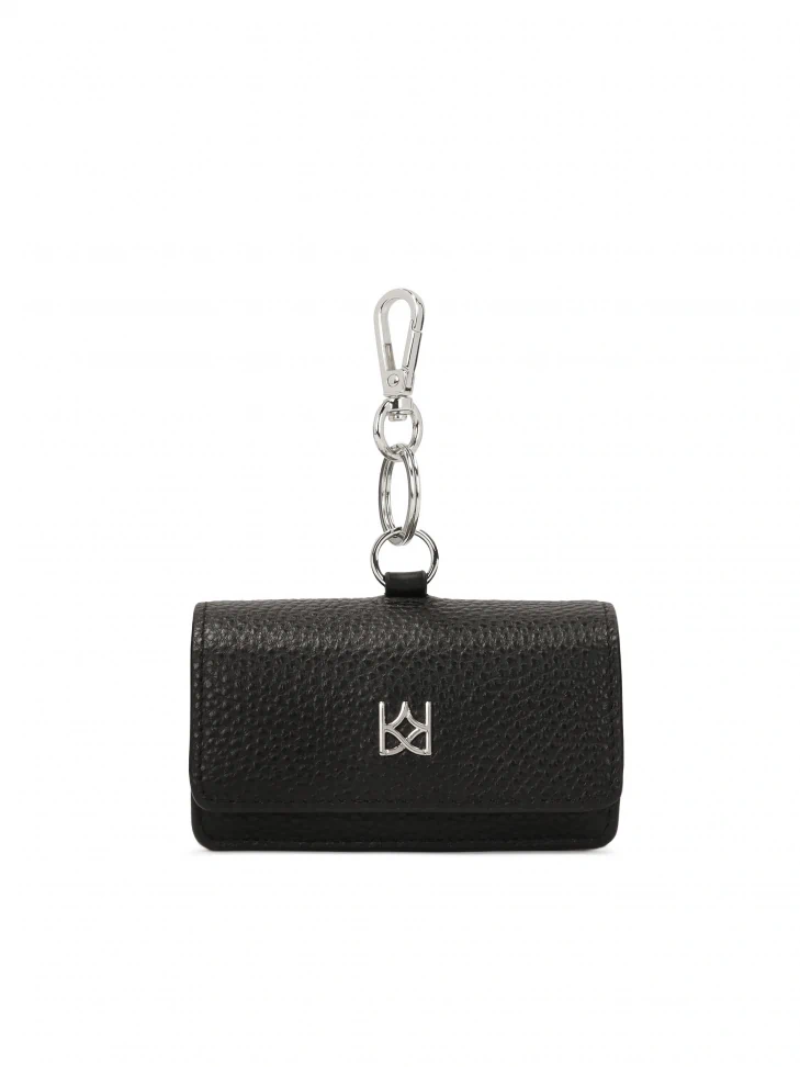 kazar Black key case made of leather
