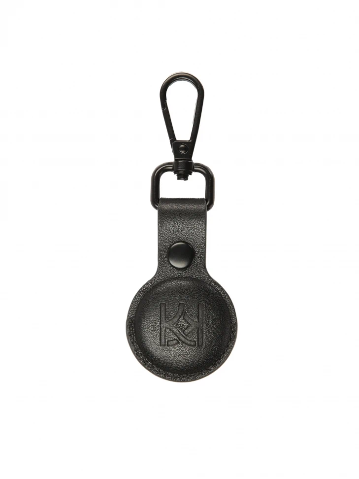 kazar Black leather case for AirTag