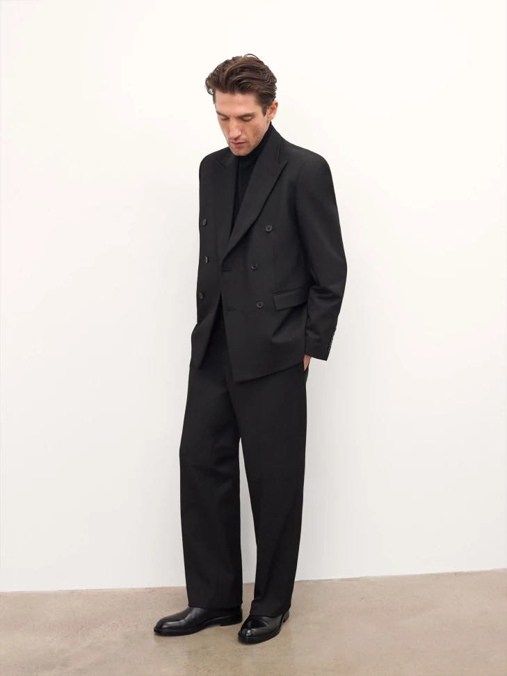 Kazar Black Leather Chelsea Boots