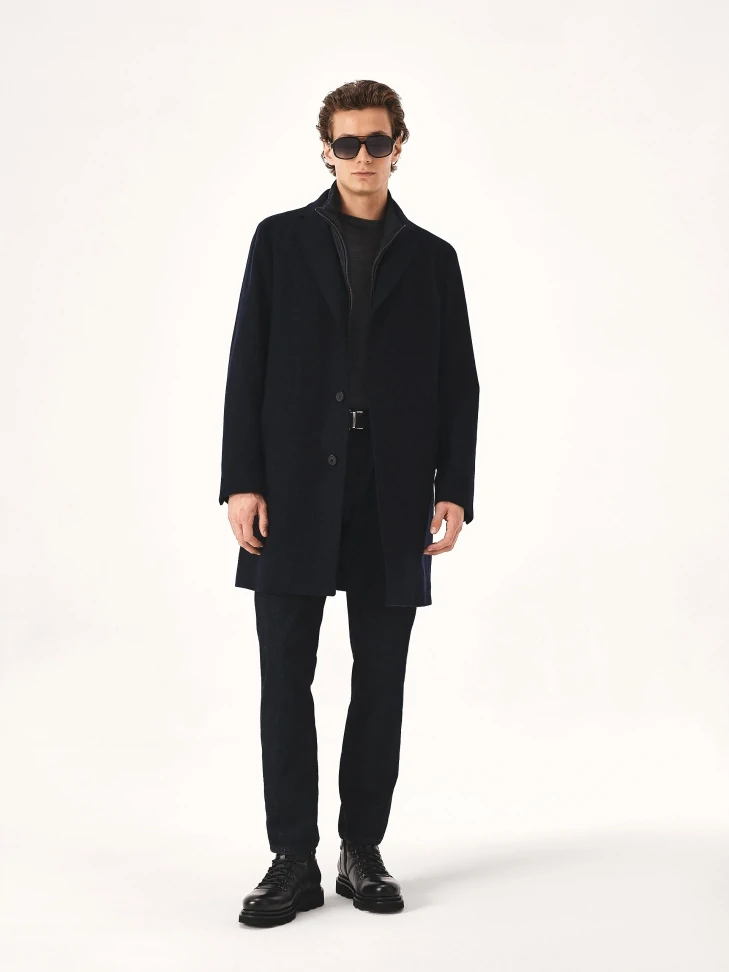 Kazar Black Leather Insulated Boots