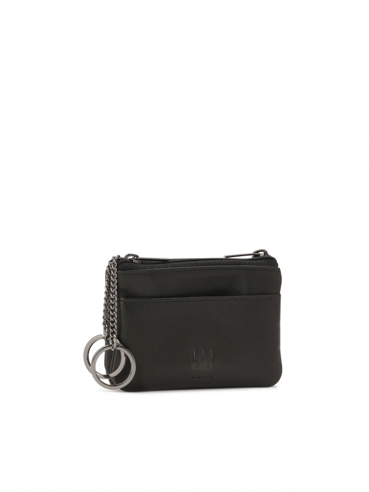 Kazar Black Leather Key Case