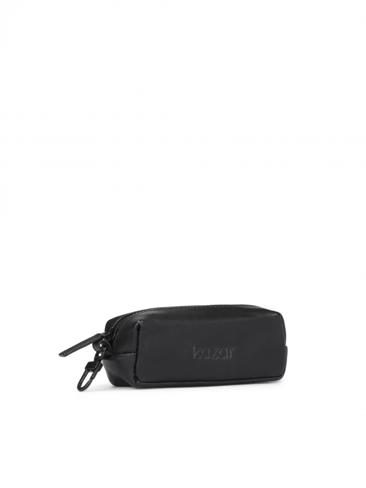 Kazar Black Leather Key Case