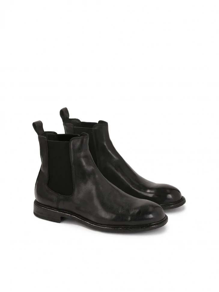 Kazar Black Limited Edition Leather Chelsea Boots