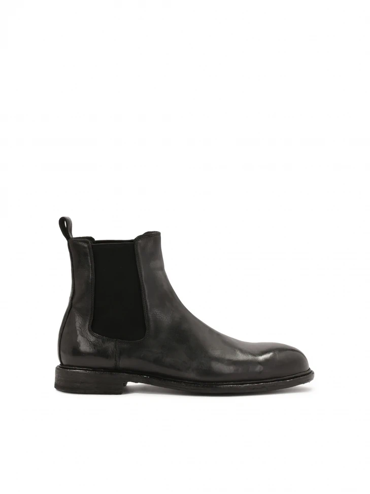 kazar Black Limited Edition leather Chelsea boots