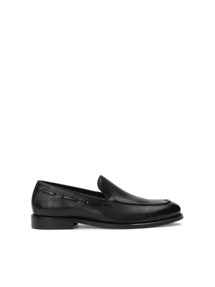 kazar Black loafers in natural leather