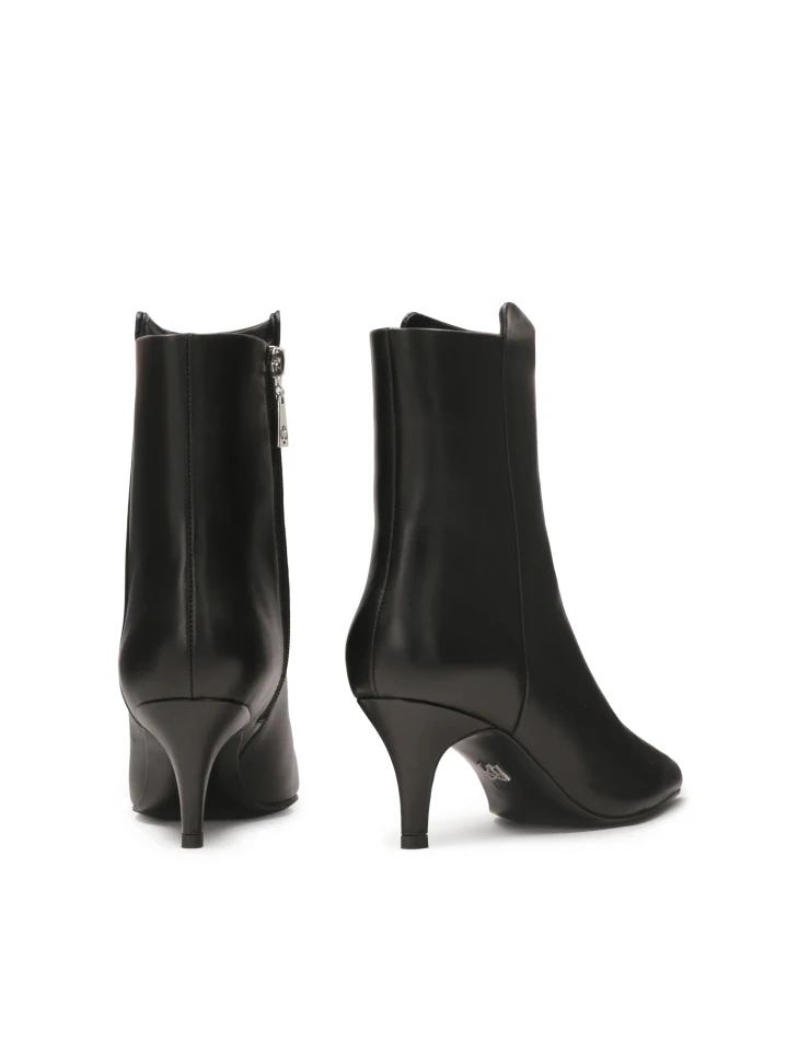 Kazar Black Low-heeled Boots