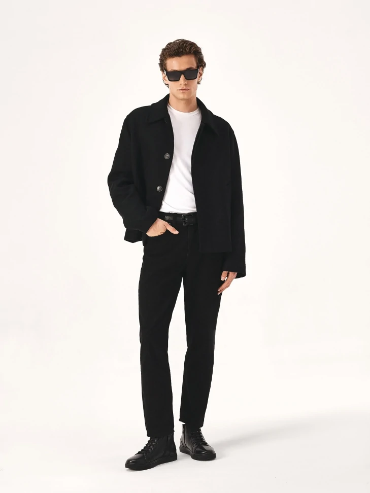 Kazar Black Men's High Top Sneakers