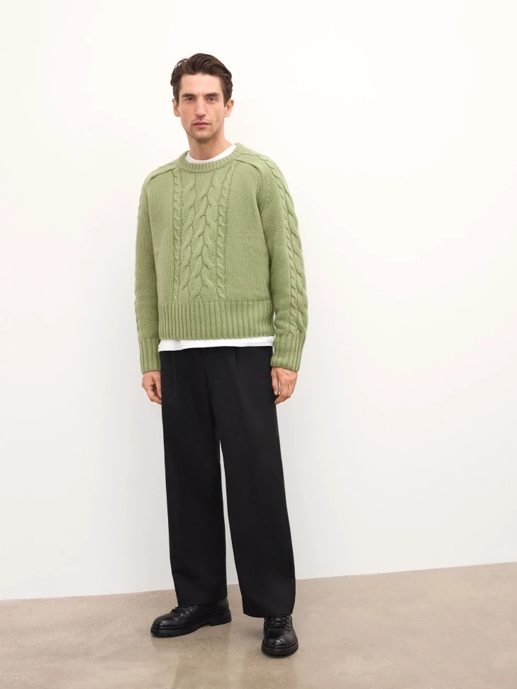 Kazar Black Men's Natural Leather Boots