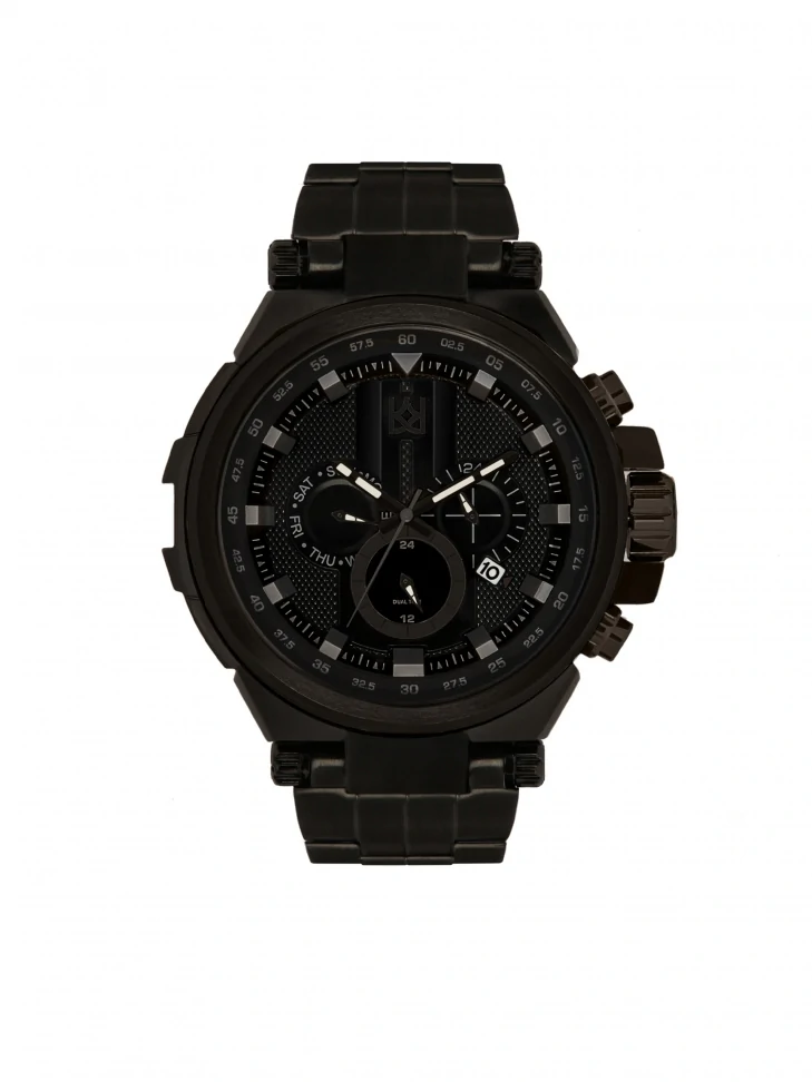 kazar Black men's sports-style watch