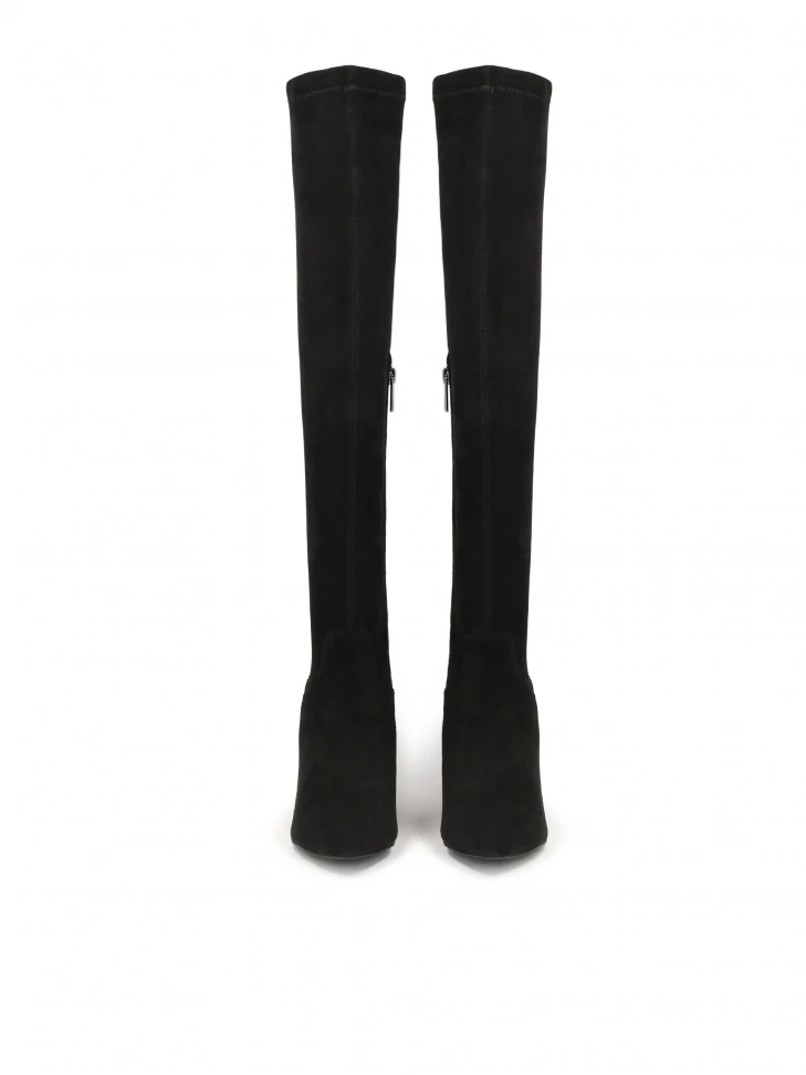 Kazar Black Musketeers With An Embellished Heel