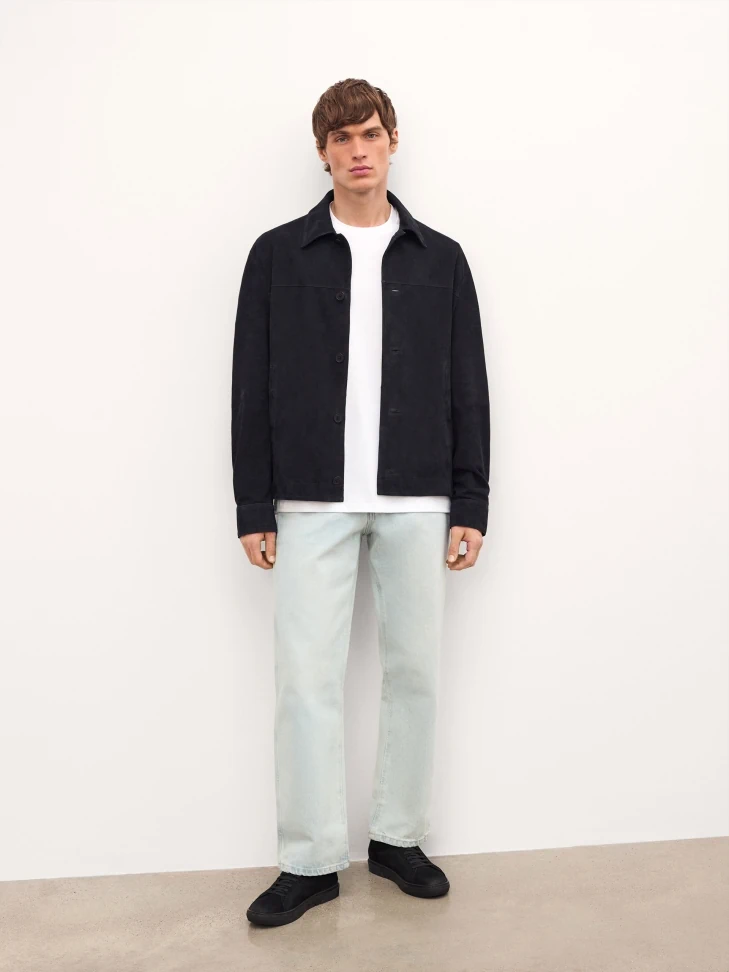 Kazar Black Nubuck And Fabric Sneakers