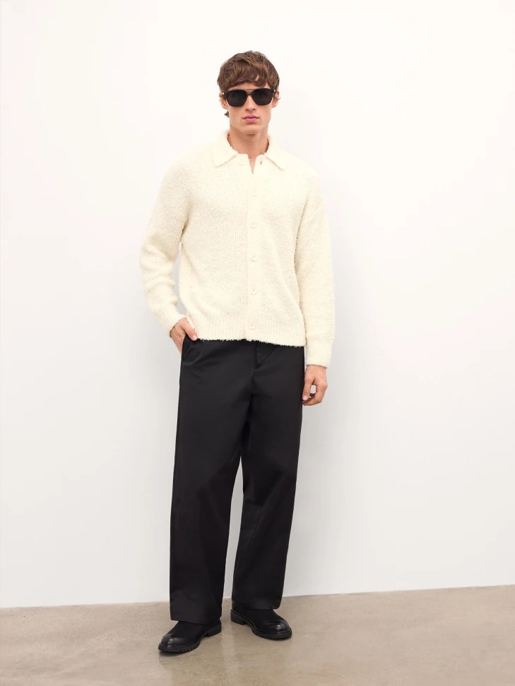 Kazar Black Nubuck Boots