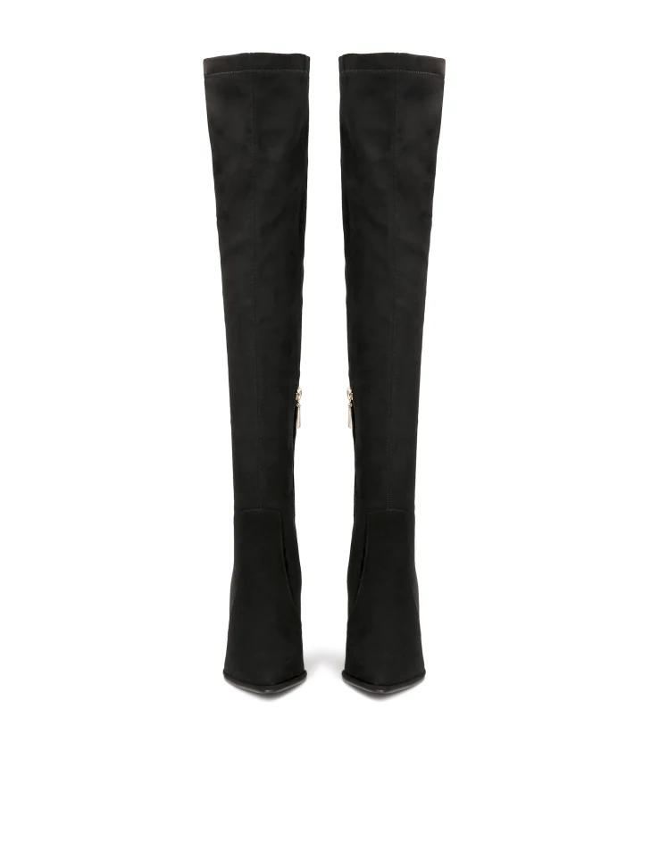 Kazar Black Over-the-knee Boots