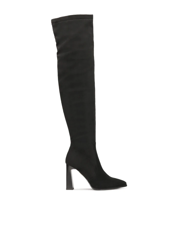 kazar Black over-the-knee boots