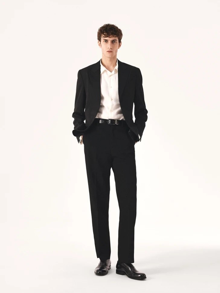 Kazar Black Oxford Shoes