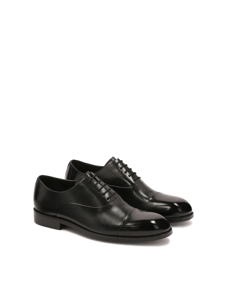 Kazar Black Oxford Shoes
