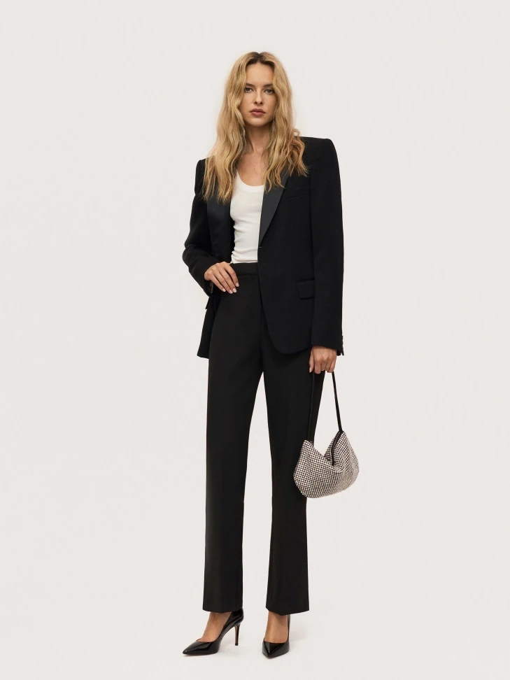 Kazar Black Patent Leather Pumps For Ladies