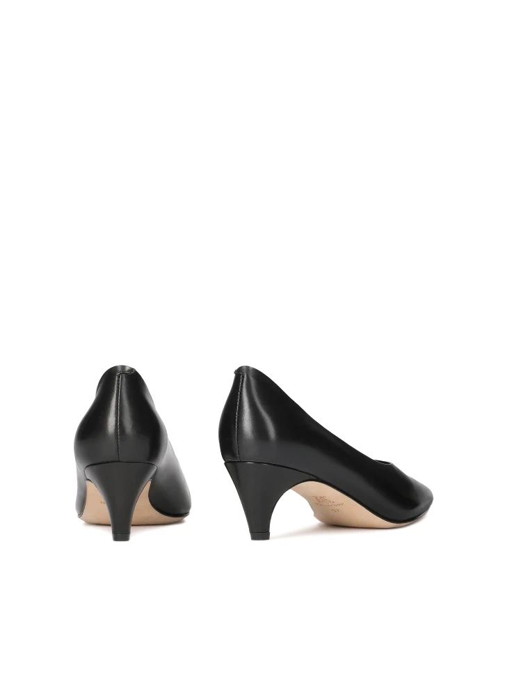 Kazar Black Pointed-toe Pumps