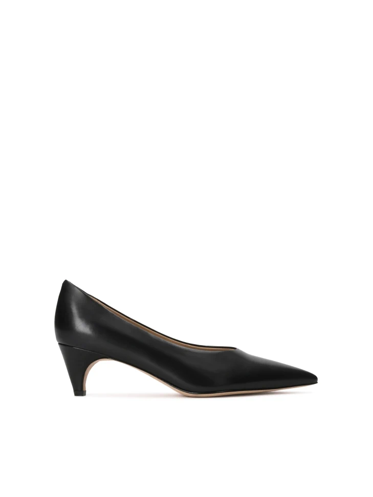 kazar Black pointed-toe pumps