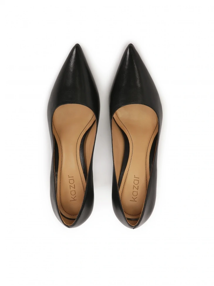 Kazar Black Pumps On A Post